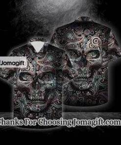 [Personalized] Illusion Skull Hawaiian Shirt Gift