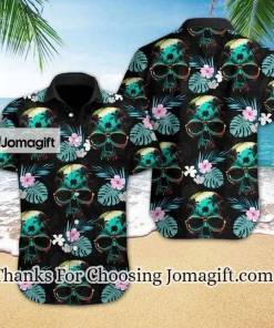 [Limited Edition] Into Darkness Skull Beach Design Hawaiian Shirt Gift