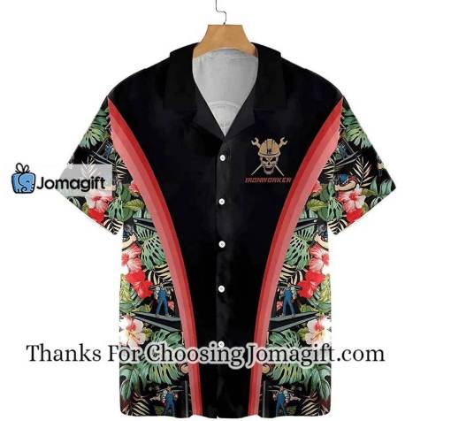 [Limited Edition] Ironworker Summer Clothes Hawaiian Shirt, Button Up Gift