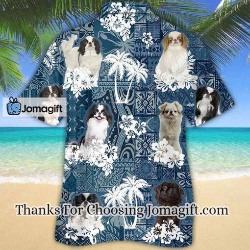 [Limited Edition] Japanese Chin Hawaiian Shirt Gift
