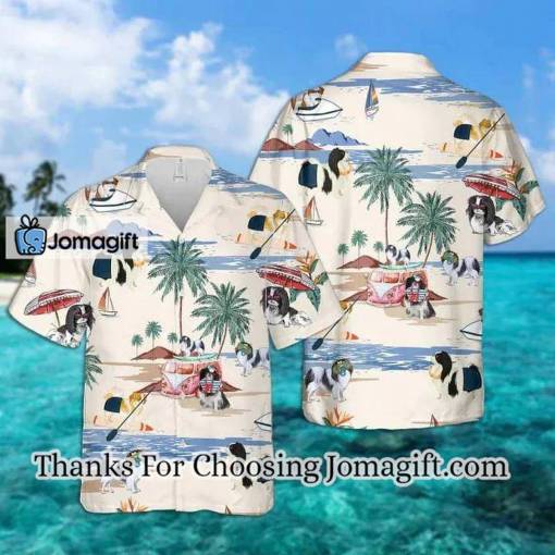 [Limited Edition] Japanese Chin Summer Beach Hawaiian Shirts Gift