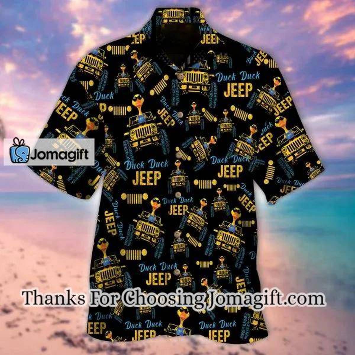 Jeep Duck Hawaiian Shirt Summer Hawaiian shirt For Men Women 1