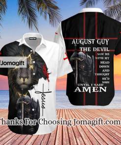 [Limited Edition] Jesus Aloha Hawaiian Shirts, August Guy Until I Said Amen Gift