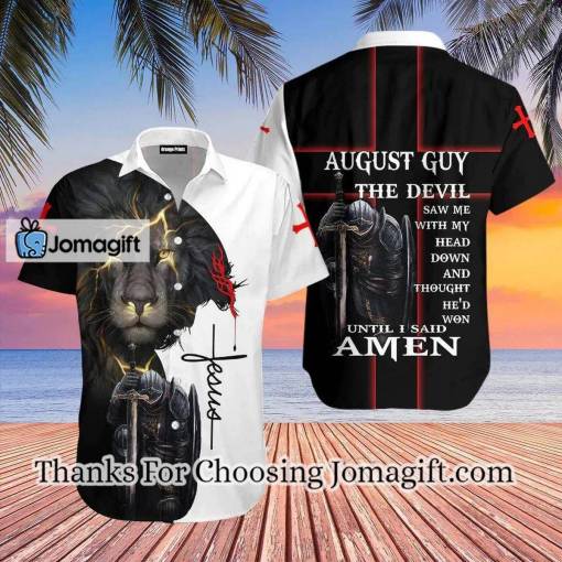 [Limited Edition] Jesus Aloha Hawaiian Shirts, August Guy Until I Said Amen Gift
