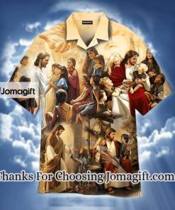 [Personalized] Jesus And Children From Around The World Hawaiian Shirt Gift