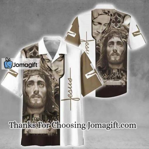 [Personalized] Jesus Bless America Hawaiian Shirt Gift