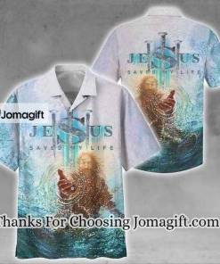 [Personalized] Jesus Saved My Life Hawaiian Shirt Gift