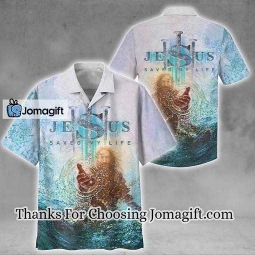[Personalized] Jesus Saved My Life Hawaiian Shirt Gift