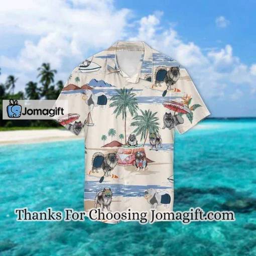 [Limited Edition] Keeshond Summer Beach Hawaiian Shirts Gift