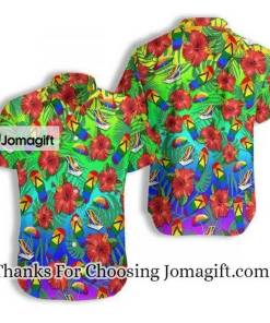 LGBT Flower Colorful Hawaiian Shirt Summer Gifts 1