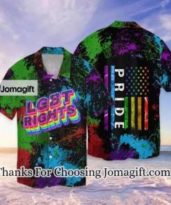 LGBT Pride Flag Hawaiian Shirt LGBT gift LGBT Month Gay Lesbian Bisexual Trans Flag 2