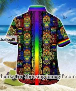 [Limited Edition] LGBT Sugar Skull Hawaiian Shirt Gift