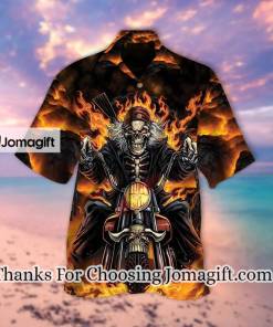 [Limited Edition] Leave Out All The Rest Skull Hawaiian Shirt, Skull Lover Hawaiian Shirt Gift