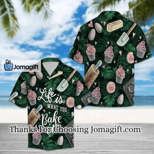 [Limited Edition] Life Is What You Bake It Design Hawaiian Shirt Gift