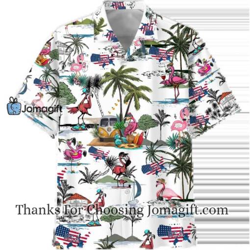 [Limited Edition]America Flamingo Style Hawaiian Shirt