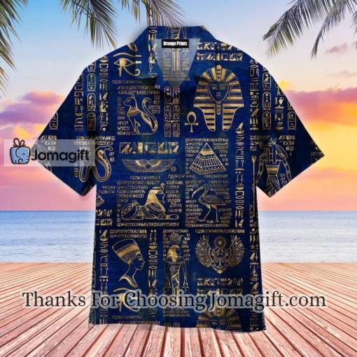 [Limited Edition]Egyptian Hieroglyphs And Deities Hawaiian Shirt