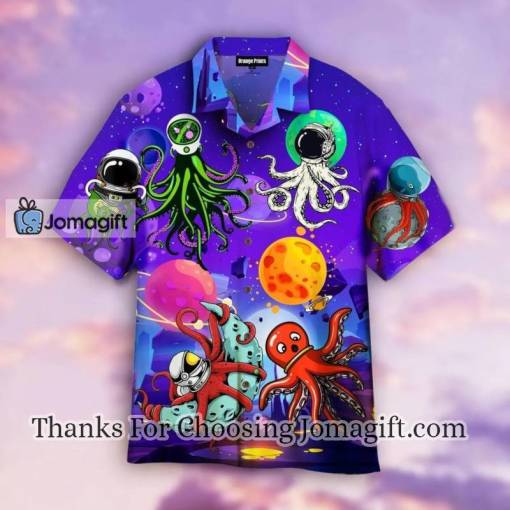 [Limited Edition]Funny Octopus Space Hawaiian Shirt