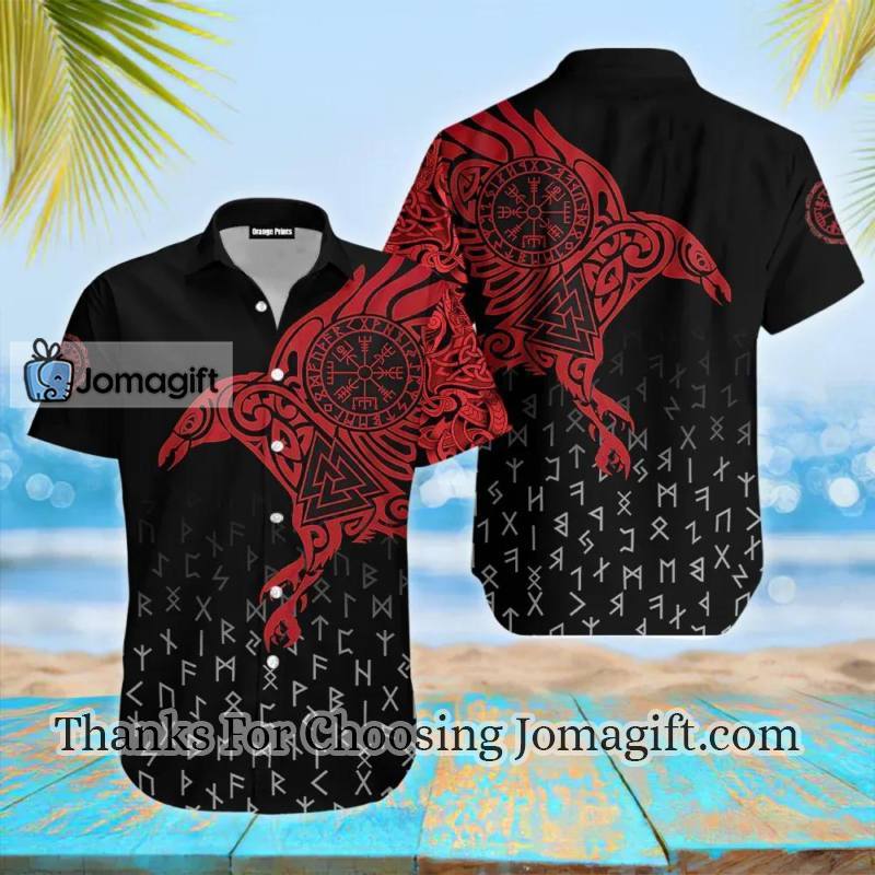 Limited EditionVikings The Raven Of Odin Hawaiian Shirt 1