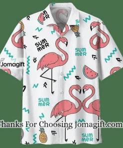 [Special Edition] Love Flamingo Ornamental Hawaiian Shirt Gift