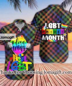 Love Wins LGBT Pride Month Aloha Hawaiian Shirts For Men For Women 1