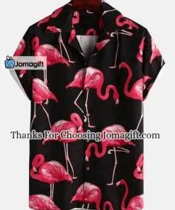[Special Edition] Mens Summer Flamingo Hawaiian Shirt, Summer gift Gift
