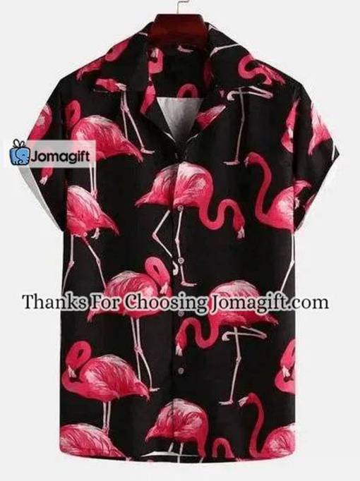 [Special Edition] Mens Summer Flamingo Hawaiian Shirt, Summer gift Gift