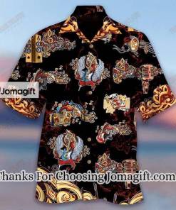 [Personalized] Musical Instrument Hawaiian Shirt Gift