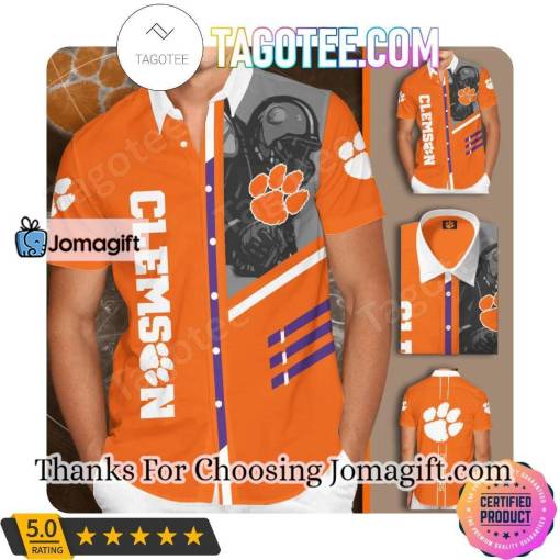 [Personalized] NCAA Clemson Tigers Hawaiian Shirt V16 Gift