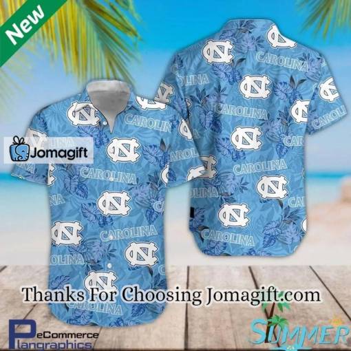 [Personalized] NCAA North Carolina Tar Heels Blue Hawaiian Shirt Gift