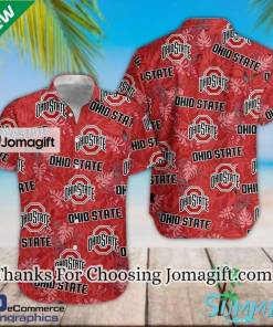 NCAA Ohio State Buckeyes Red Hawaiian Shirt V1 Aloha Shirt