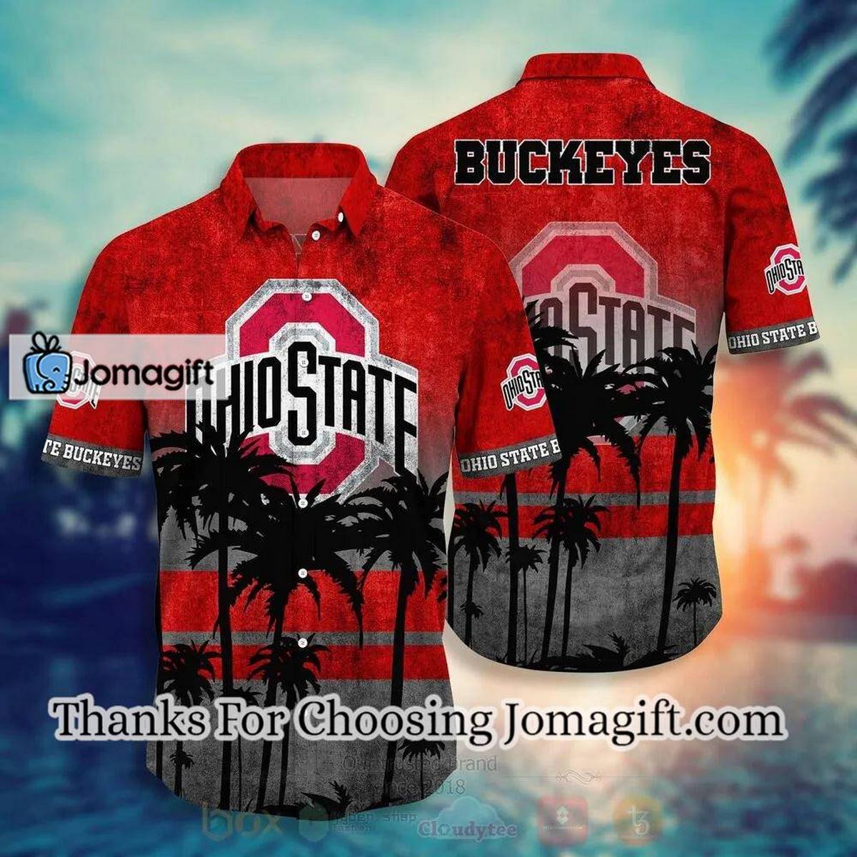 NCAA Ohio State Buckeyes Special Design Hawaiian Shirt Aloha Shirt