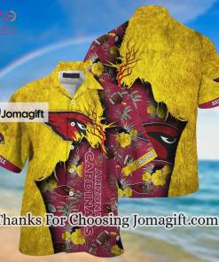 NFL Arizona Cardinals Yellow Red Hawaiian Shirt Aloha Shirt 1