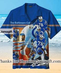 [Personalized] NFL Indianapolis Colts Legends Blue Hawaiian Shirt Gift