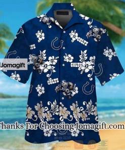 [Personalized] NFL Indianapolis Colts Mascot Blue Hawaiian Shirt V2 Gift
