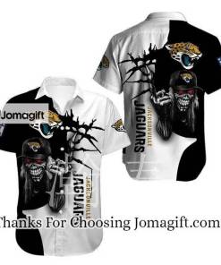 [Personalized] NFL Jacksonville Jaguars Halloween Iron Maiden Hawaiian Shirt Gift