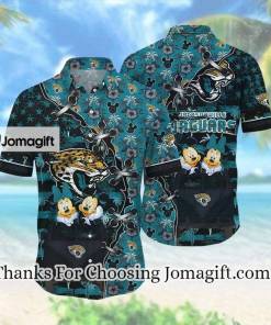 NFL Jacksonville Jaguars Mickey Daisy Mouse Hawaiian Shirt Aloha Shirt