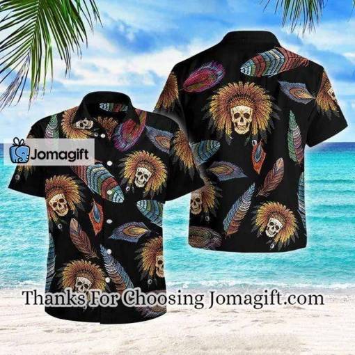 [Personalized] Naive Skull Hawaiian Shirt Gift