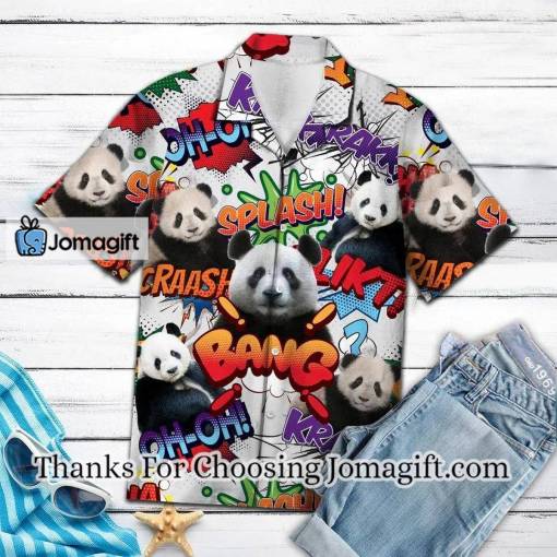 [Amazing] Panda Pop Art Hawaiian Shirt Gift