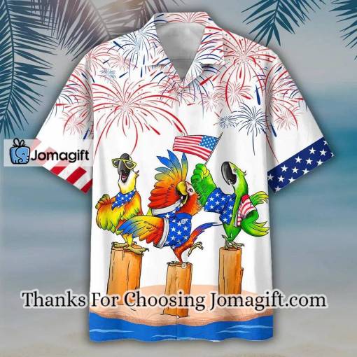 [Amazing] Parrot Hawaiian Shirts Independence Day Is Coming Gift