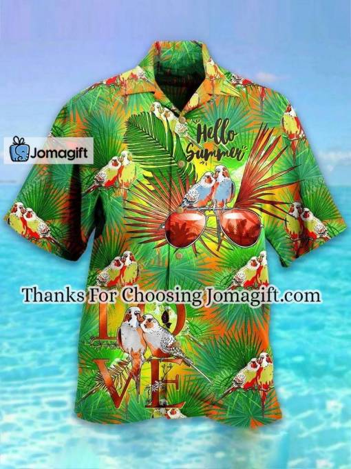 [Custom Name] Parrot Hello Summer Hawaiian Shirt Gift