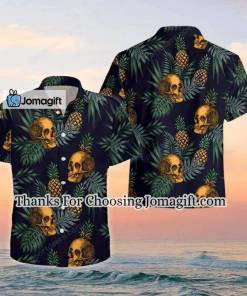 [Amazing] Pineapple Skull Tropical Hawaiian Shirts Gift