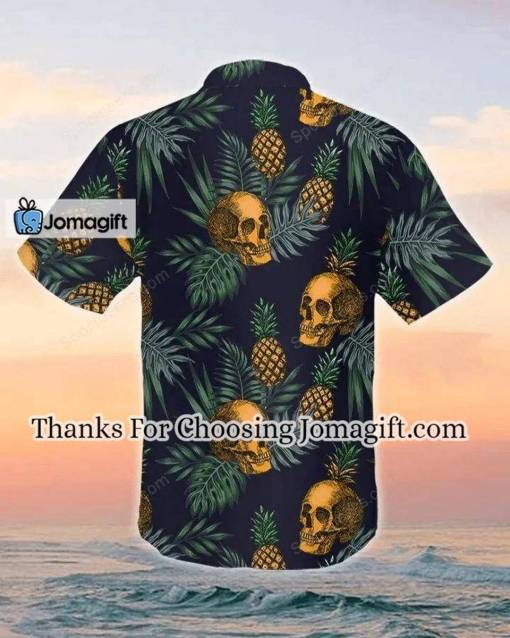 [Amazing] Pineapple Skull Tropical Hawaiian Shirts Gift