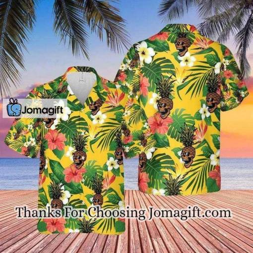 [Custom Name] Pineapple Tropical Hawaiian Shirt Gift