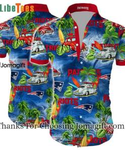 [Popular] Aloha Patriots Hawaiian Shirt Patriots Gift