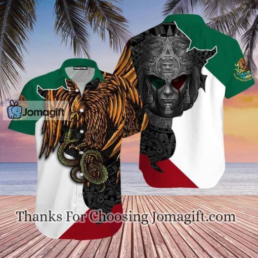 [Popular] Mexico Flag Viking Hawaiian Shirt