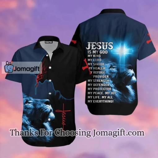 [Popular] My King My Lord My Savior [Awesome] Jesus Hawaiian Shirt