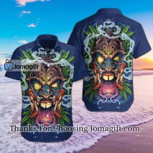 [Popular] Tiki Head Hawaiians Navy [Awesome] Design Hawaiian Shirt