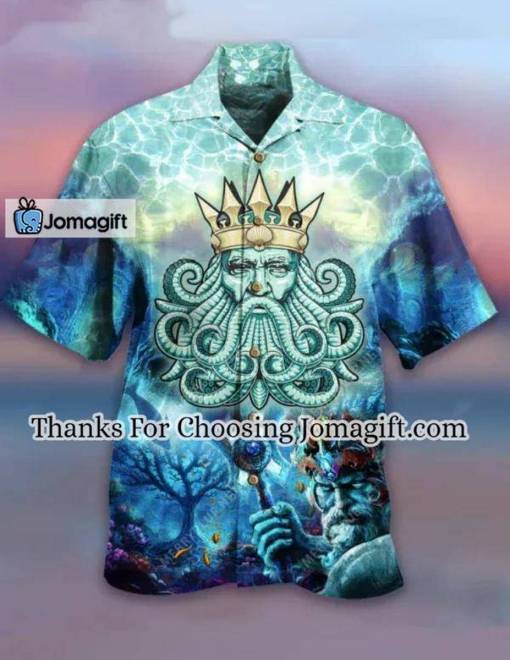 [Custom Name] Poseidon Hawaiian Shirt Gift
