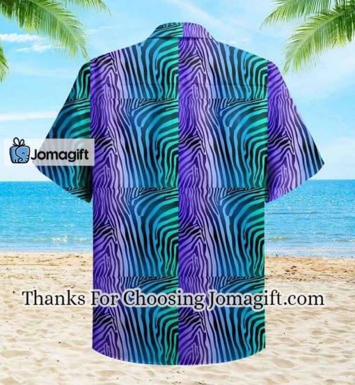 [Amazing] Purple Zebra Blue Hawaiian Shirt 3D Gift