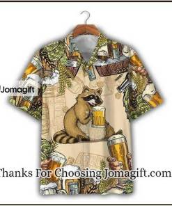 Raccoon And Beer Hawaiian Shirt HW7560 1